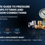 Pressure gauges, SS pipe fittings, brass compression fittings and SS compression fittings